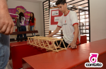 Construção de uma ponte com palito de picolé