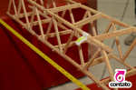 Construção de uma ponte com palito de picolé